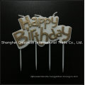 Big Mill 100% Paraffin Custom Made Black Birthday Candle Happy Birthday Wish Spell